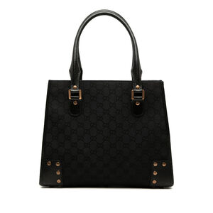 Pre-Loved Gucci GG Canvas Nailhead Tote